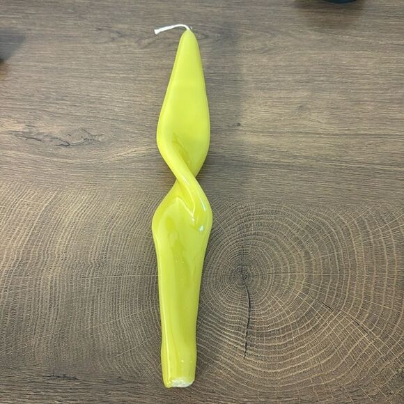 Anthropologie Glossy Twist Taper Candle (Sold Individually) - Picture 2 of 7